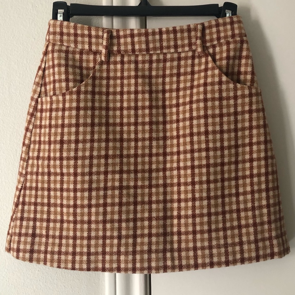 Lulu’s Plaid Mini Skirt